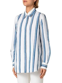 Stripe Longline Shirt
