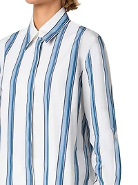 Stripe Longline Shirt