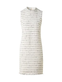 Grid Sheath Dress