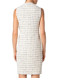Grid Sheath Dress
