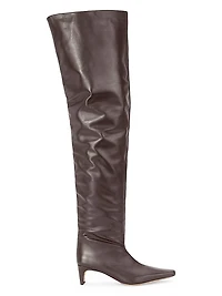 Wally 55MM Leather Over-The-Knee Boots