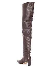 Wally 55MM Leather Over-The-Knee Boots