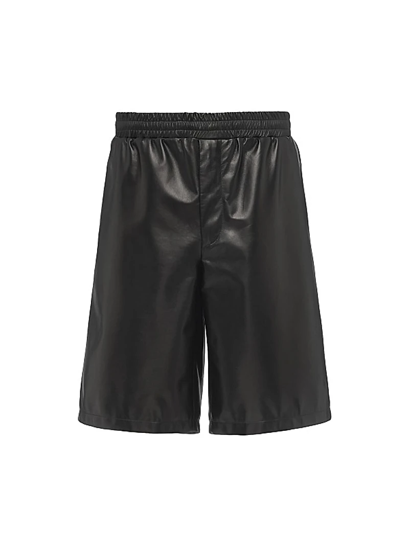 Nappa Leather Bermudas