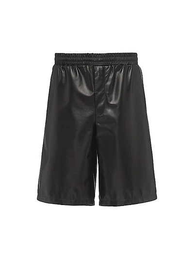 Nappa Leather Bermudas