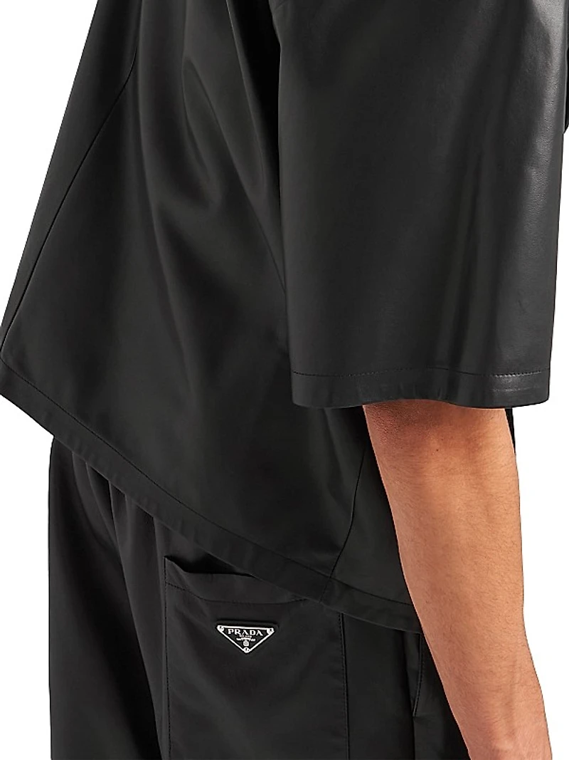 Nappa Leather Bermudas
