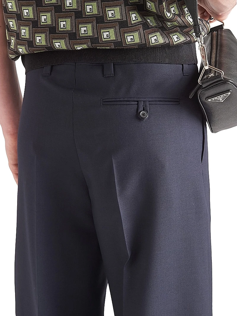 Wool and Mohair Pants