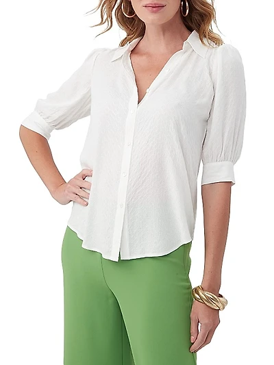 Pensacola Button-Front Top
