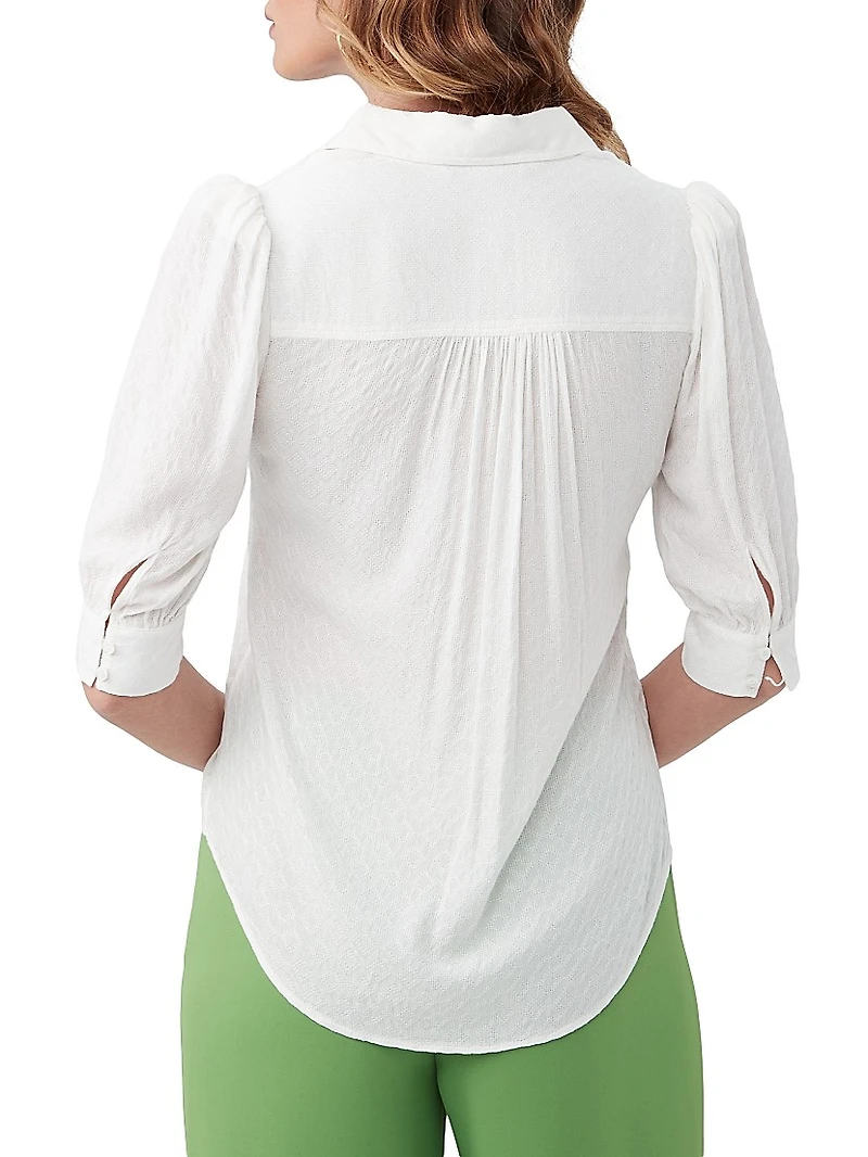 Pensacola Button-Front Top