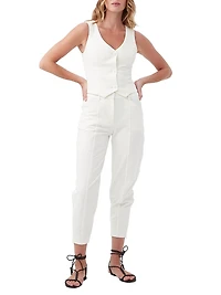 Tiki T Stretch Cotton Vest
