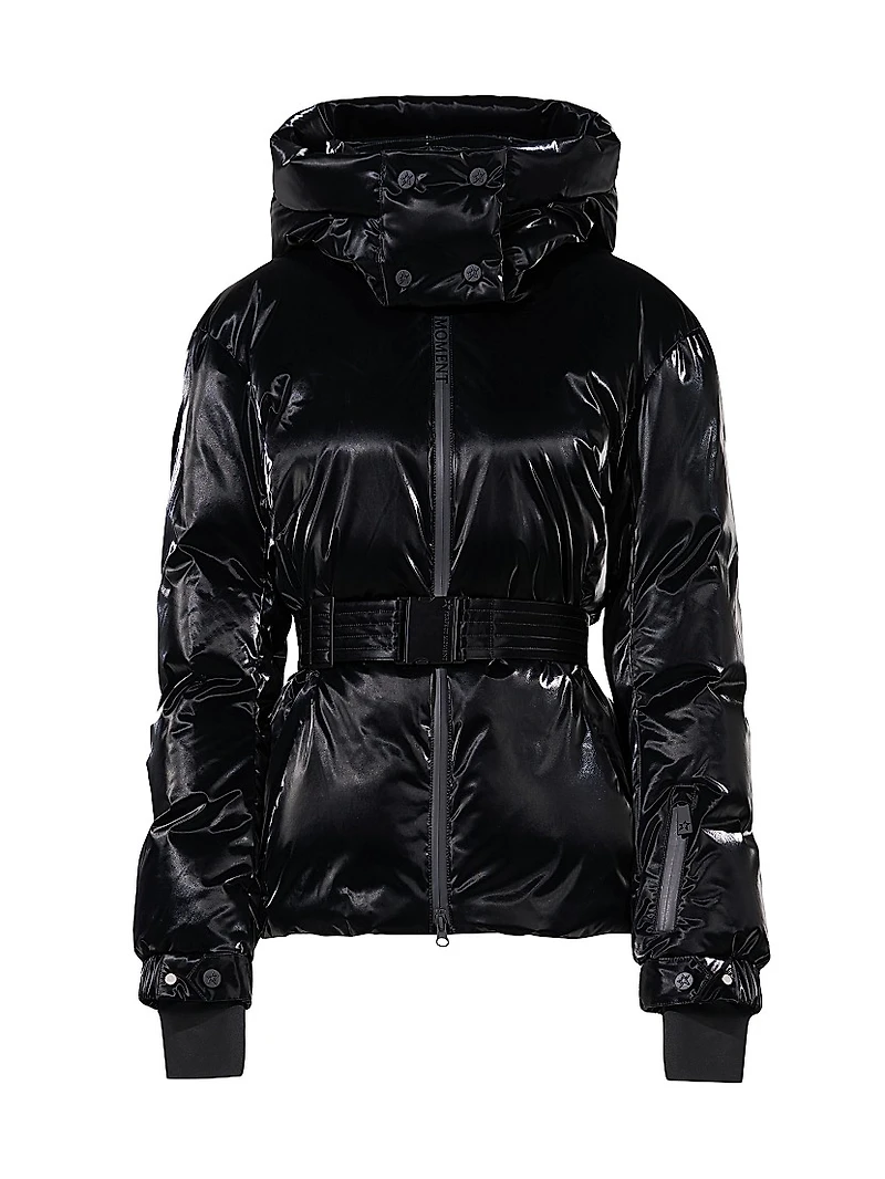 Candice Down Belted Ski Parka
