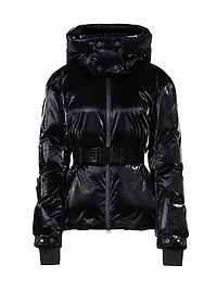 Candice Down Belted Ski Parka