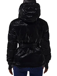 Candice Down Belted Ski Parka