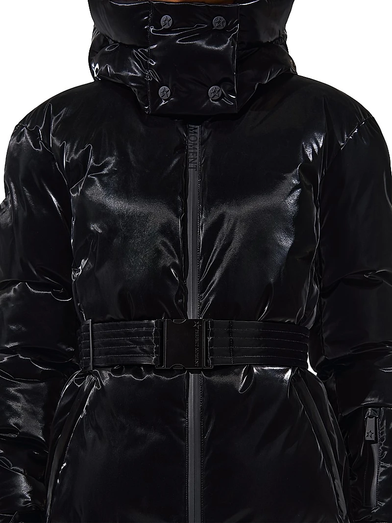 Candice Down Belted Ski Parka