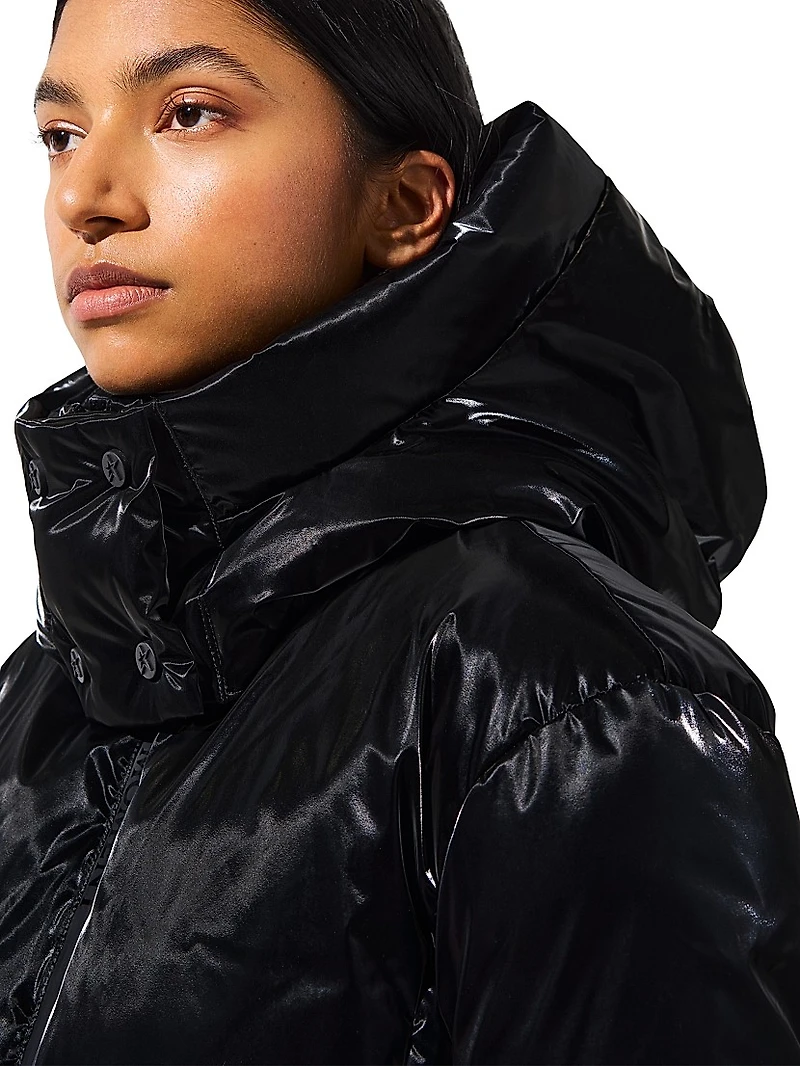 Candice Down Belted Ski Parka