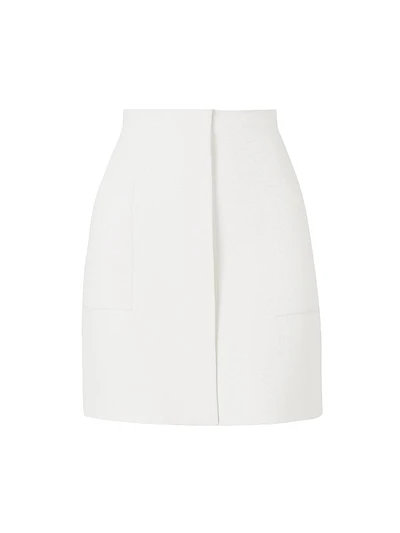 Crepe Knit High Waist Miniskirt