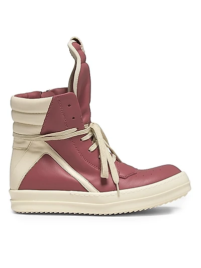 Geobasket Leather High-Top Sneakers
