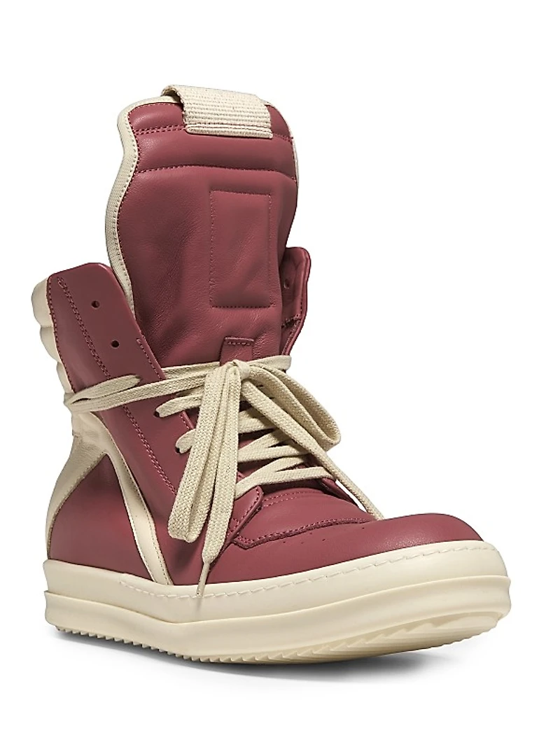 Geobasket Leather High-Top Sneakers
