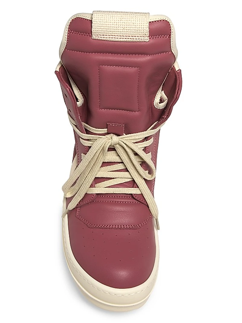 Geobasket Leather High-Top Sneakers