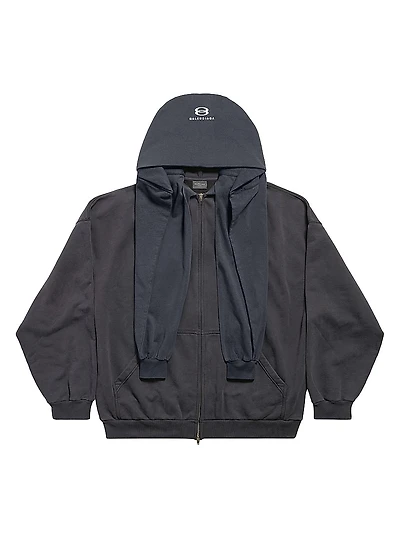 Unity Sports Icon Incognito Oversized Zip-Up Hoodie