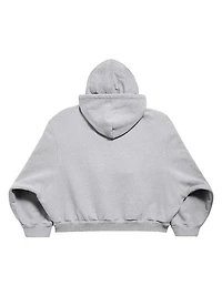Incognito Boxy Zip-Up Large Fit Hoodie