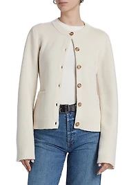 Cooper Wool-Cashmere Cardigan