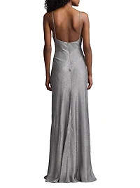 Natalie Silk-Blend Gown