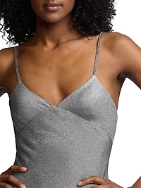 Natalie Silk-Blend Gown