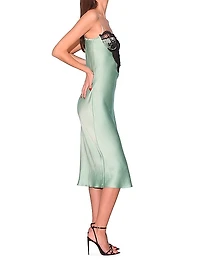 Frankie Silk Lace Underwire Slip Dress