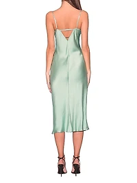 Frankie Silk Lace Underwire Slip Dress