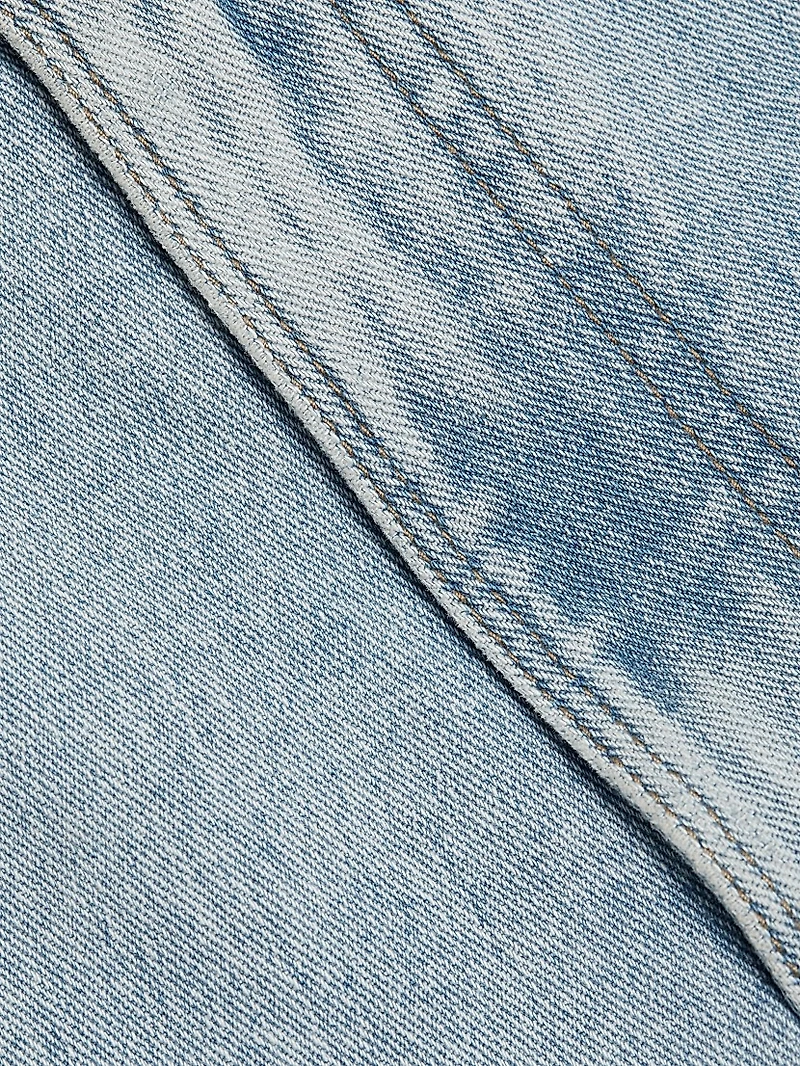 Emmett Belted Straight-Leg Jeans