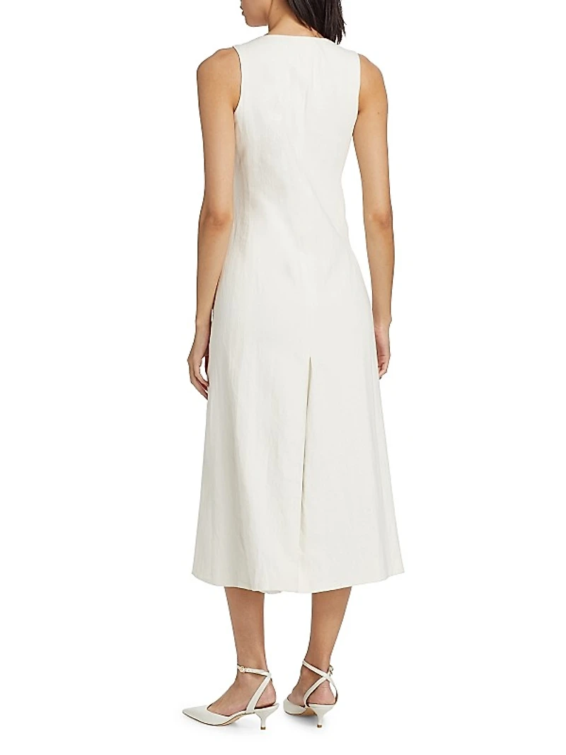 La Coleccionista Cosima Cotton-Blend Dress