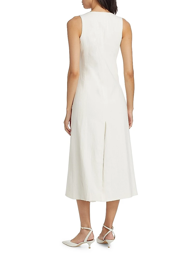 La Coleccionista Cosima Cotton-Blend Dress