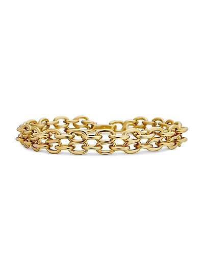 Shipwreck Chain Bracelet 18K Yellow Gold