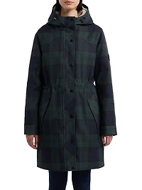 Fountain Blackwatch Plaid Hooded 3-In-1 Parka