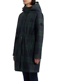 Fountain Blackwatch Plaid Hooded 3-In-1 Parka