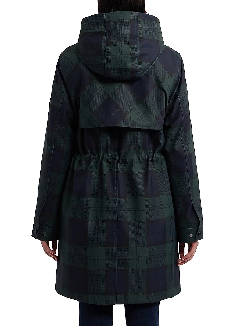 Fountain Blackwatch Plaid Hooded 3-In-1 Parka