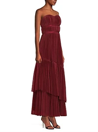 Renza Tiered Tulle Gown