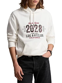 Graphic Cotton-Blend Hoodie