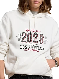 Graphic Cotton-Blend Hoodie