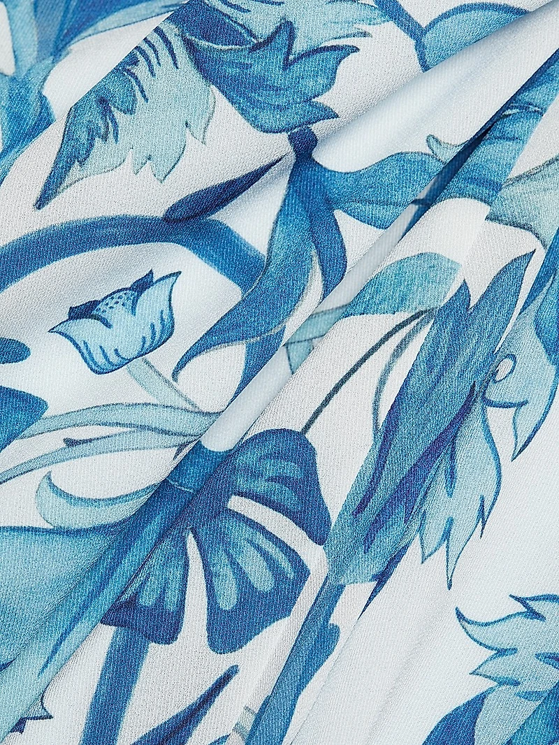 Valencia Floral Midi Dress