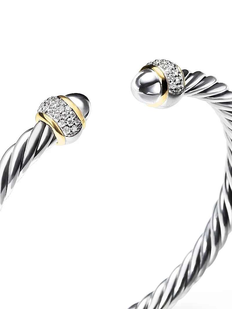 Cable Bracelet Sterling Silver