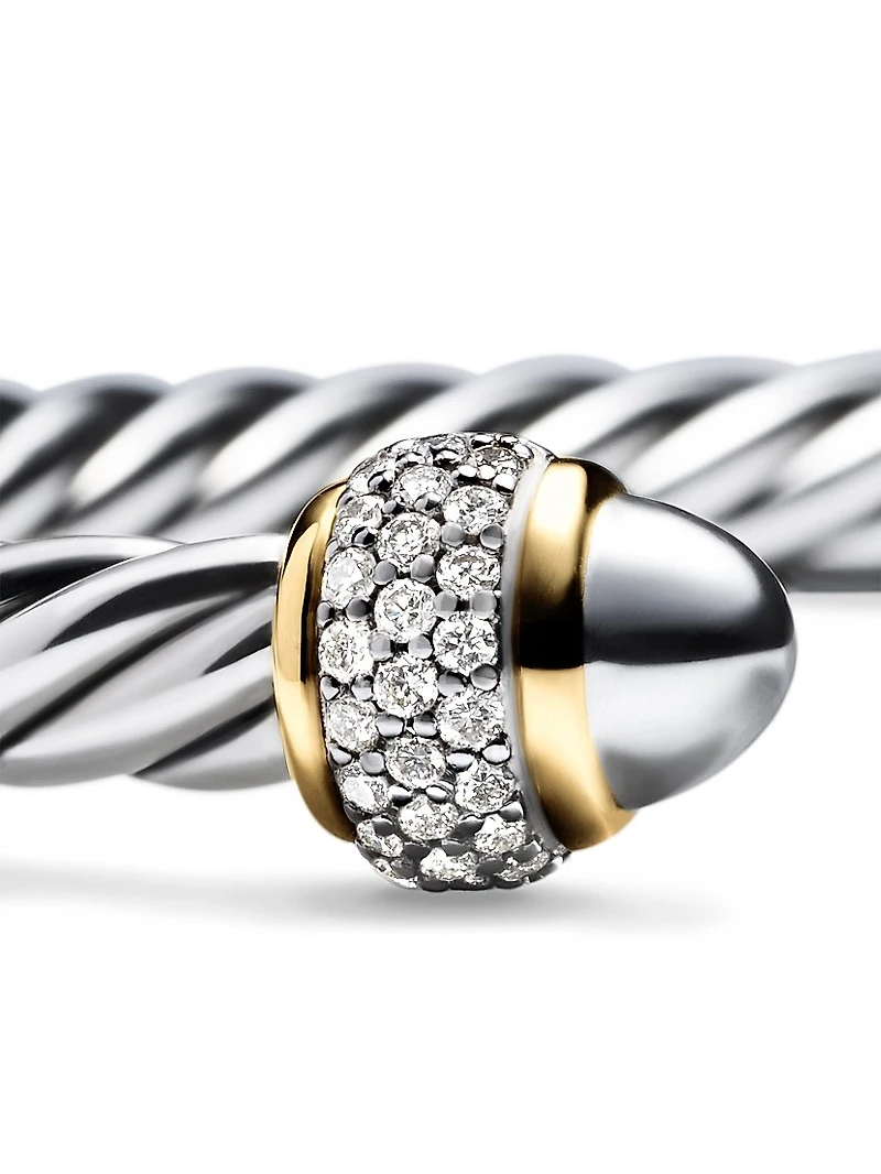 Cable Bracelet Sterling Silver