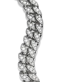 Curb Chain Bracelet Platinum