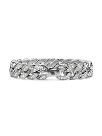 Curb Chain Bracelet Platinum