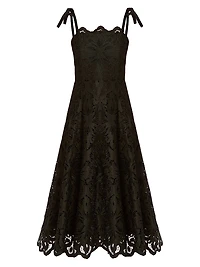 Cataleya Lace Midi-Dress