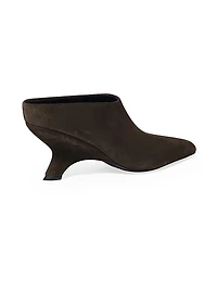 Shadow 75MM Suede Mules