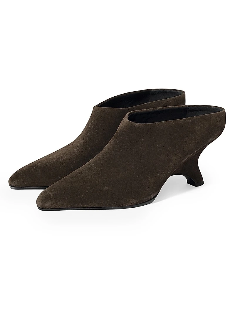 Shadow 75MM Suede Mules