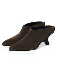 Shadow 75MM Suede Mules
