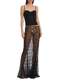 La Rose Lace Maxi Skirt