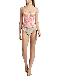 Toile Silk Corset